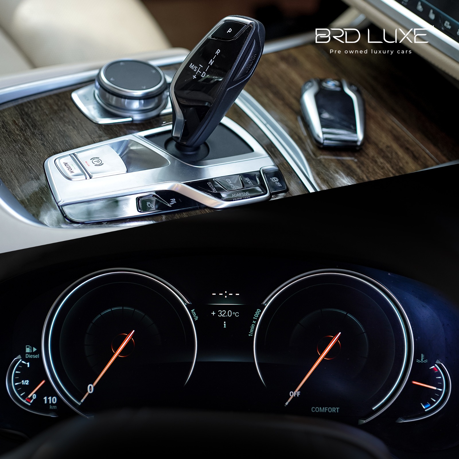 Unparalleled Comfort and Refinement: Exploring the Interior of a Pre-Owned BMW 730Ld at BRD Luxe