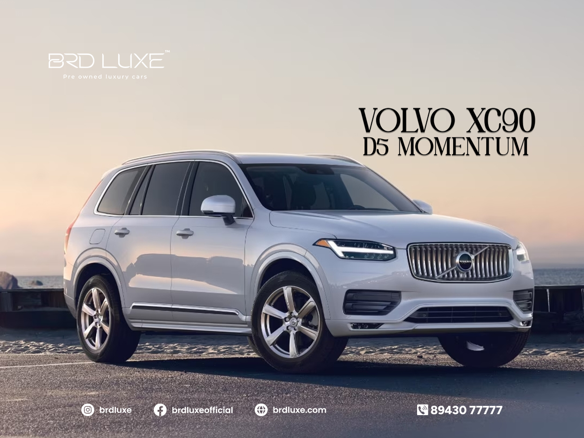 Pre Owned Volvo XC90 in Kerala – Why This 2016 Diesel SUV is Worth ₹55 Lakhs
