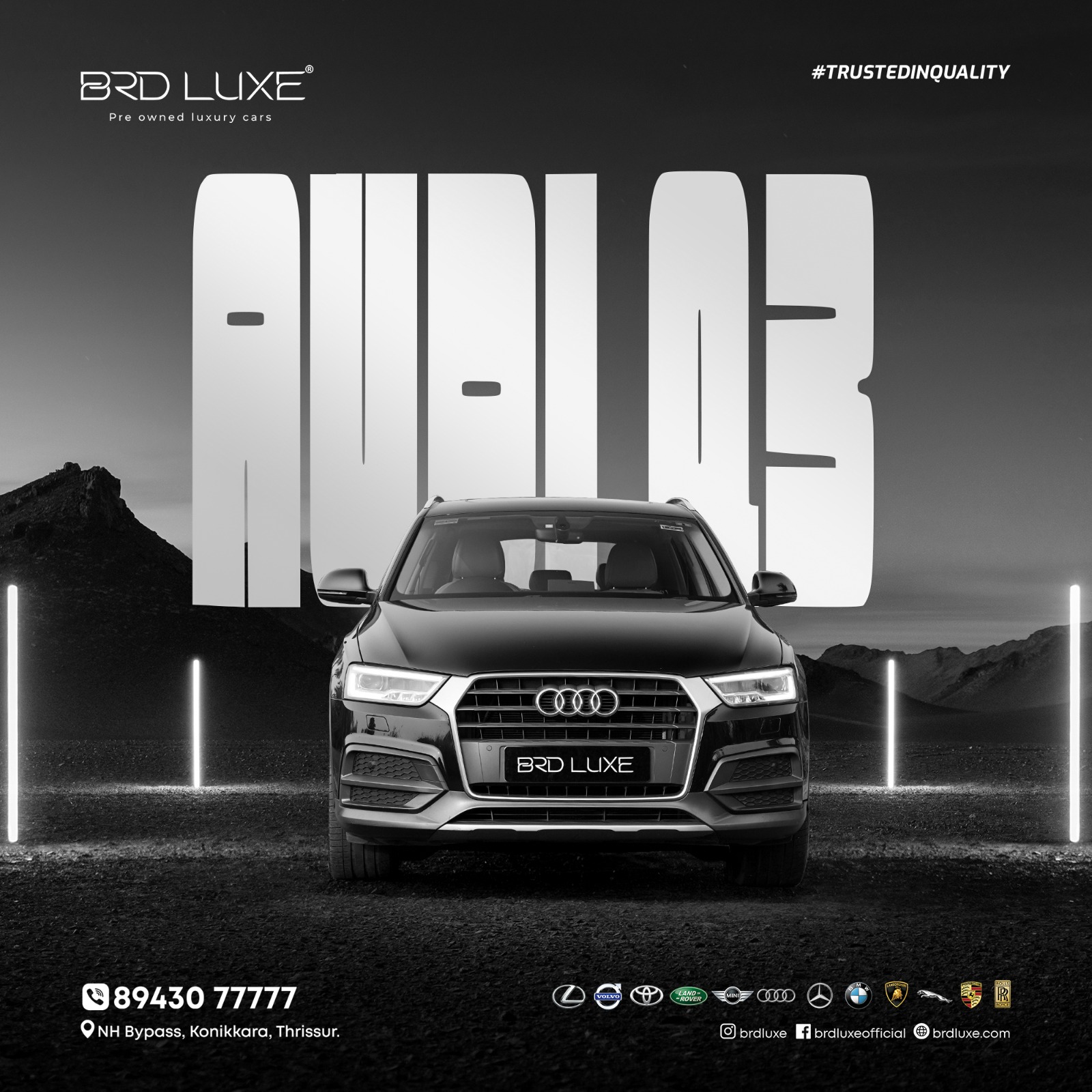 Certified Pre Owned Audi Q3 in Kerala: Everything You Need to Know About the 2015 Model