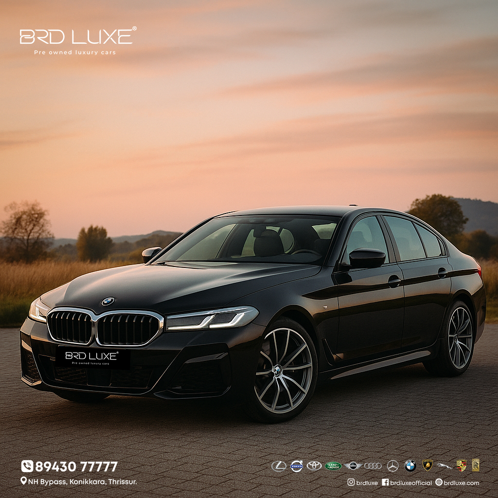 Pre Owned Luxury Cars | Used Premium Bmw 5 Series | 530D M Sport In Thrissur Kerala | Used BMW 530D in kerala | Pre Owned BMW 530D in kerala