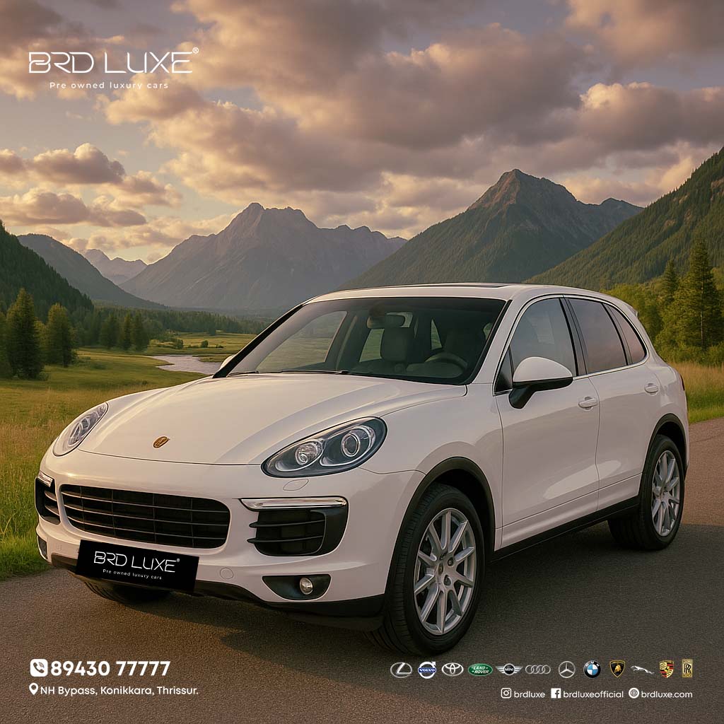Pre Owned Luxury Cars in Kerala: Why the 2015 Porsche Cayenne Deserves Your Attention