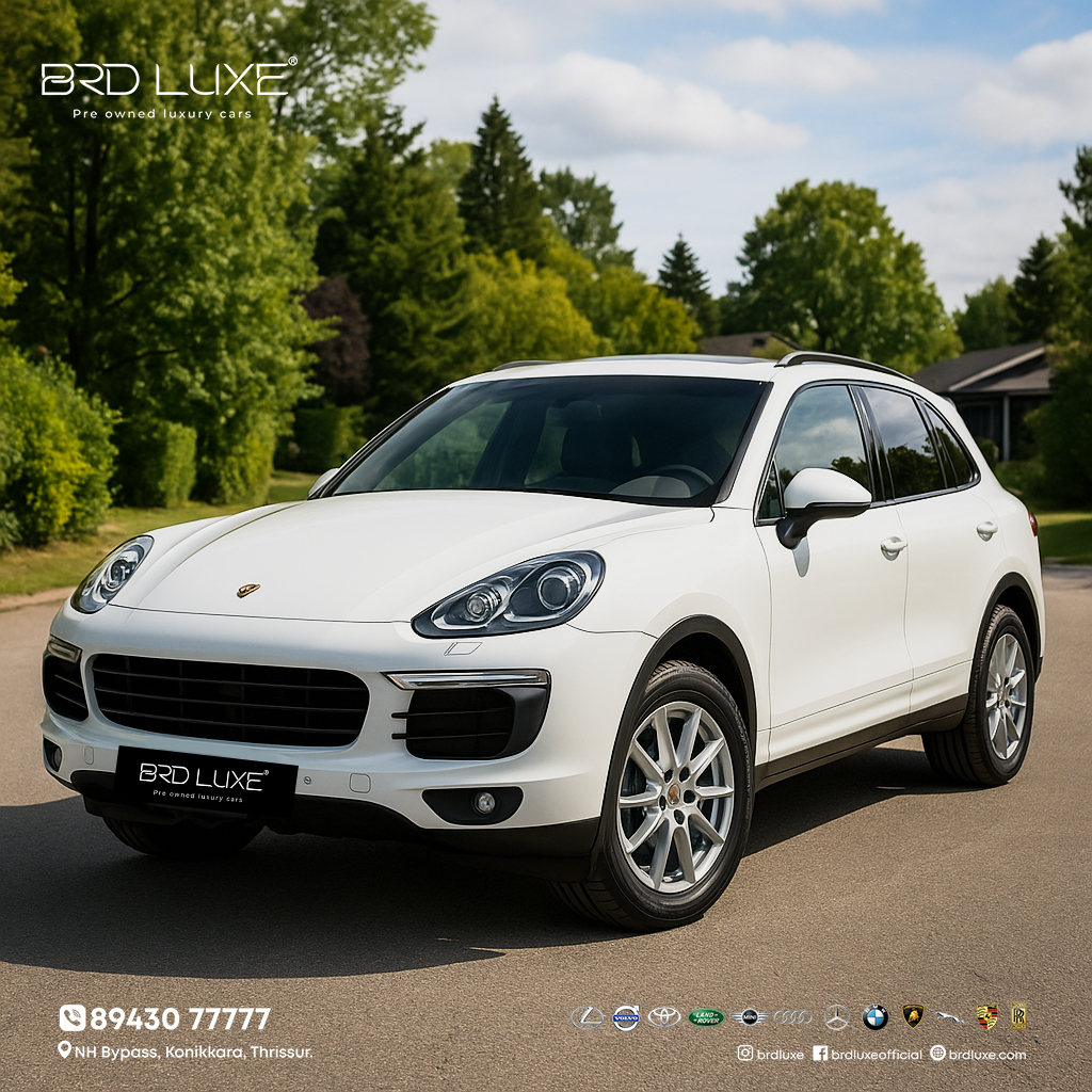 Pre Owned Luxury Cars | Used Premium Porsche Cayenne | Porsche Cayenne In Thrissur Kerala | Used Porsche Cayenne in kerala | Pre Owned Porsche Cayenne in kerala