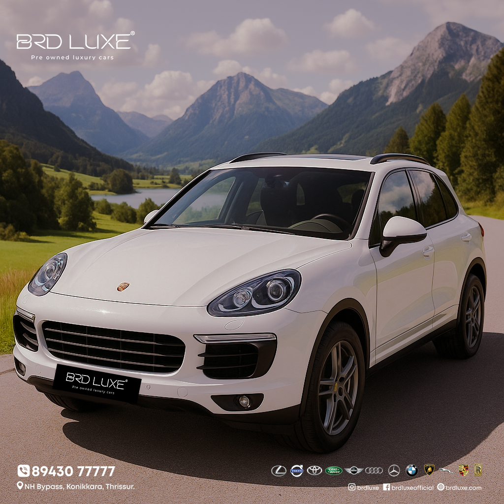 Pre Owned Luxury Cars | Used Premium Porsche Cayenne | Porsche Cayenne In Thrissur Kerala | Used Porsche Cayenne in kerala | Pre Owned Porsche Cayenne in kerala